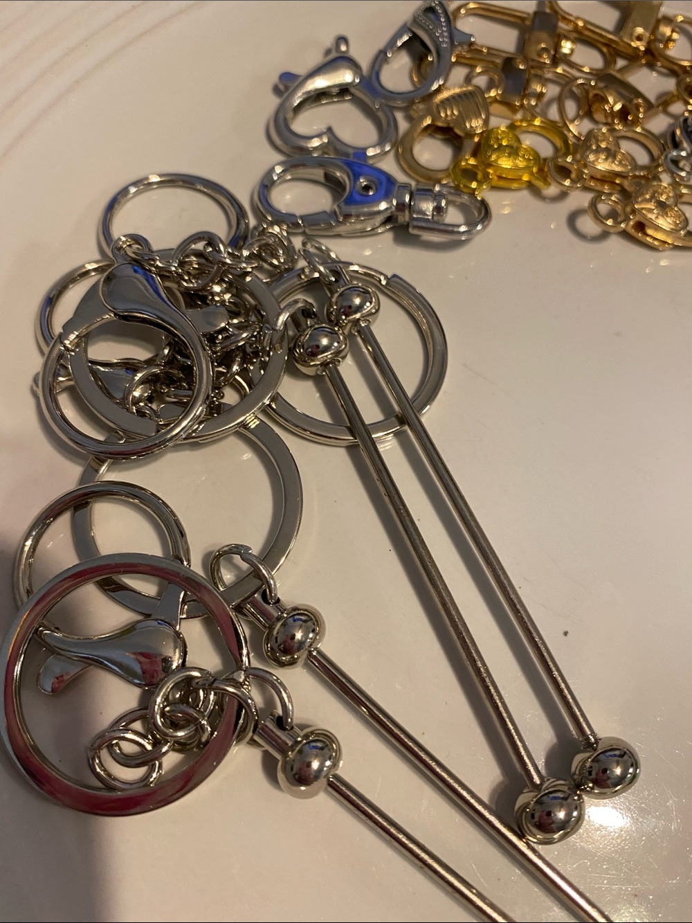 Bead Bundle Keychain Bag charm kit New - Picture 13 of 17
